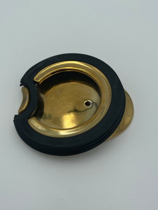 Starbucks Other - Starbucks Replacement Lid Gold Metallic Shiny Chrome Travel Mug Tumbler